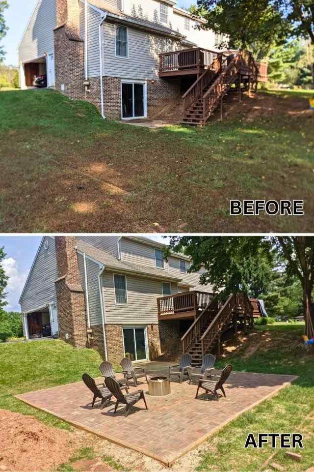 15 Patio Before and After Backyard Makeover That Completely Transforms Outdoor Living smallhometours.com 13