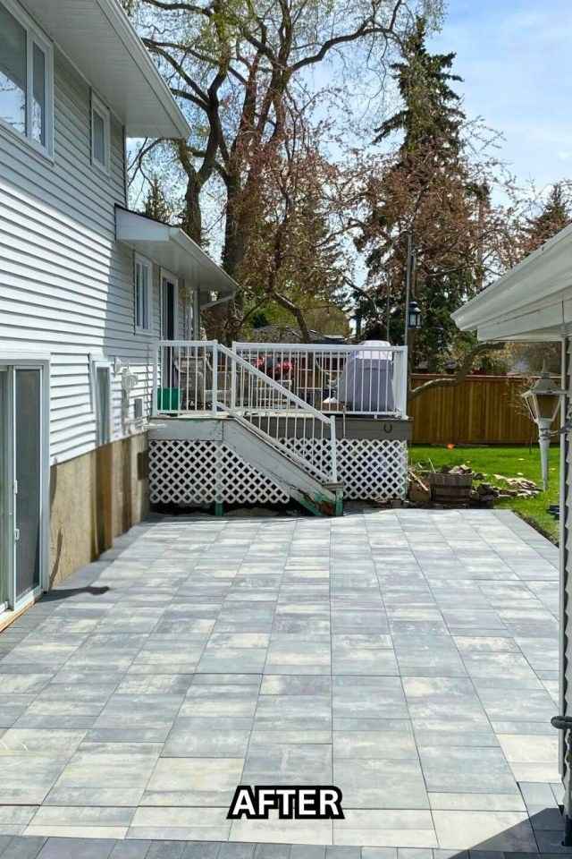 15 Patio Before and After Backyard Makeover That Completely Transforms Outdoor Living smallhometours.com 21