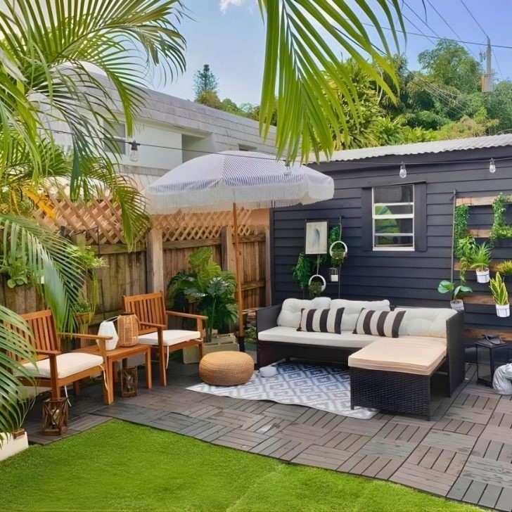 15 Patio Before and After Backyard Makeover That Completely Transforms Outdoor Living smallhometours.com 25