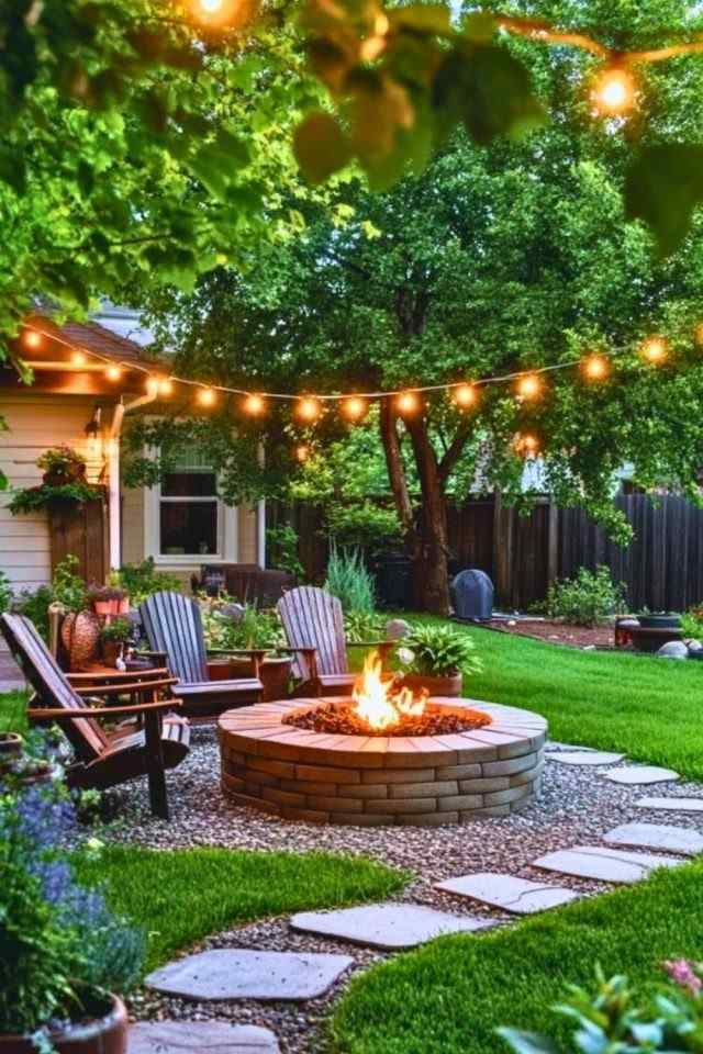 20 Simple DIY Backyard Fire Pit Ideas on a Budget No Fancy Tools Needed smallhometours.com 10