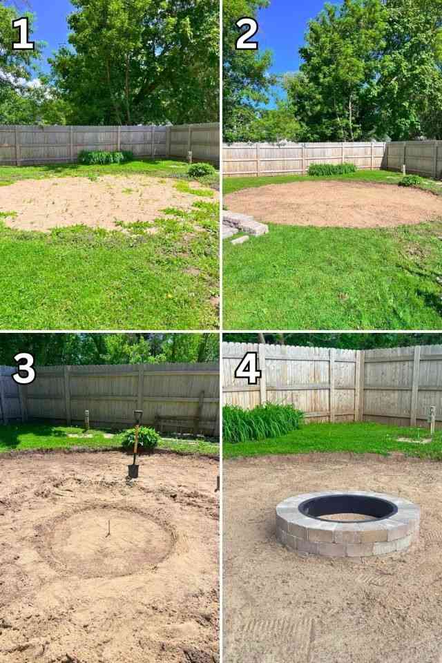 20 Simple DIY Backyard Fire Pit Ideas on a Budget No Fancy Tools Needed smallhometours.com 5
