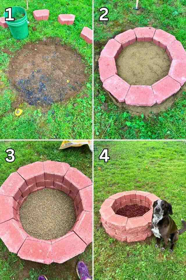 20 Simple DIY Backyard Fire Pit Ideas on a Budget No Fancy Tools Needed smallhometours.com 6