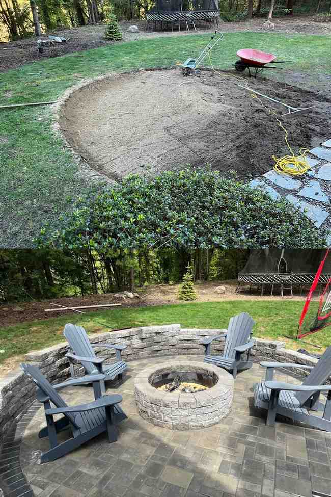 25 Simple DIY Backyard Fire Pit Ideas on a Budget No Fancy Tools Needed smallhometours.com 2