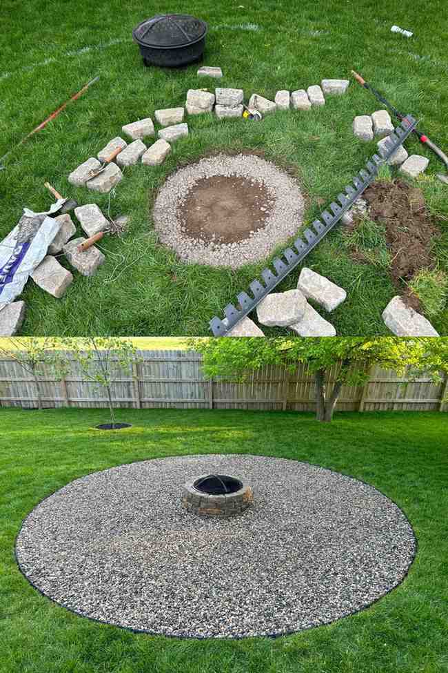25 Simple DIY Backyard Fire Pit Ideas on a Budget No Fancy Tools Needed smallhometours.com