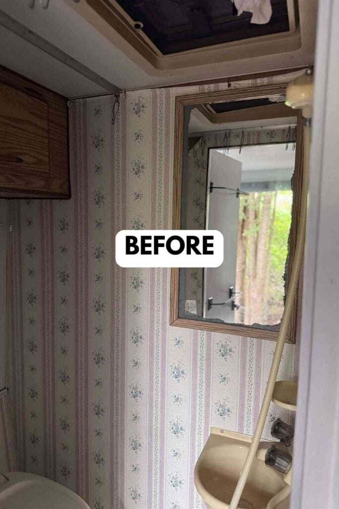 25 Small Camper Bathroom Makeovers Stunning Before and After Transformations That Maximize Space Style smallhometours.com 12