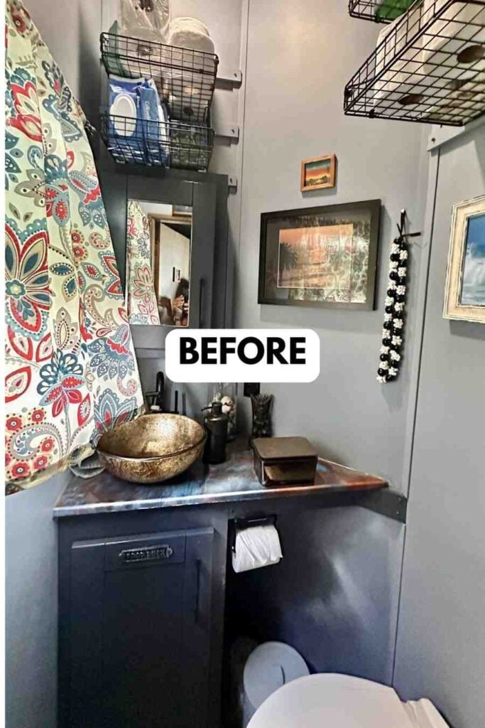 25 Small Camper Bathroom Makeovers Stunning Before and After Transformations That Maximize Space Style smallhometours.com 22