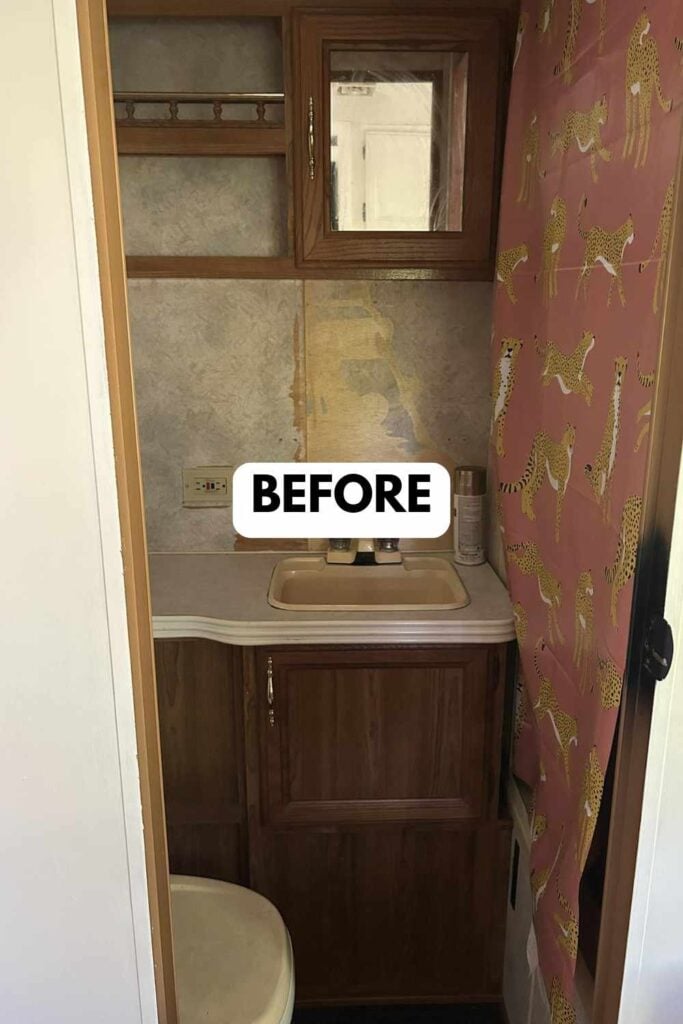 25 Small Camper Bathroom Makeovers Stunning Before and After Transformations That Maximize Space Style smallhometours.com 27