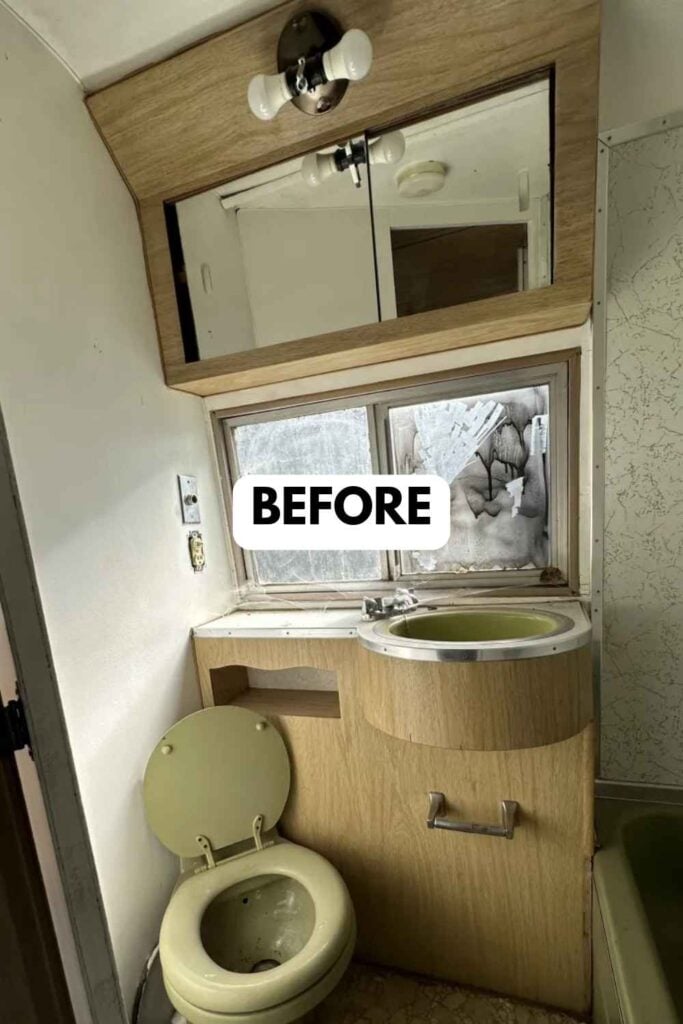 25 Small Camper Bathroom Makeovers Stunning Before and After Transformations That Maximize Space Style smallhometours.com 33