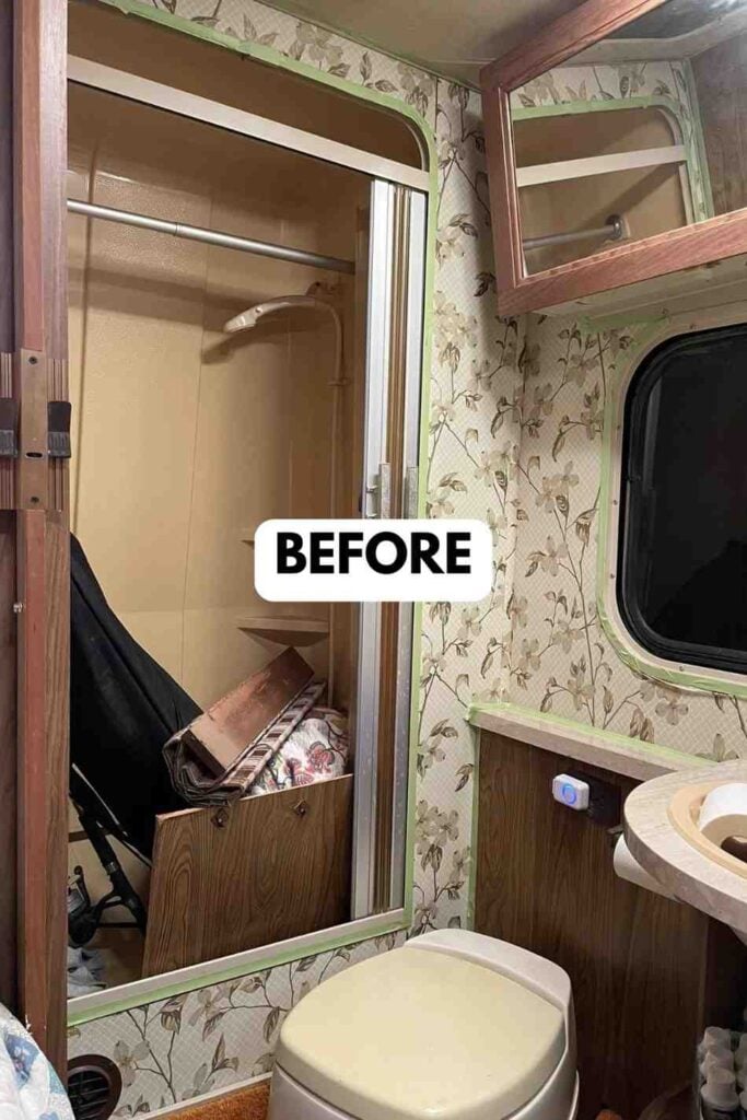 25 Small Camper Bathroom Makeovers Stunning Before and After Transformations That Maximize Space Style smallhometours.com 37