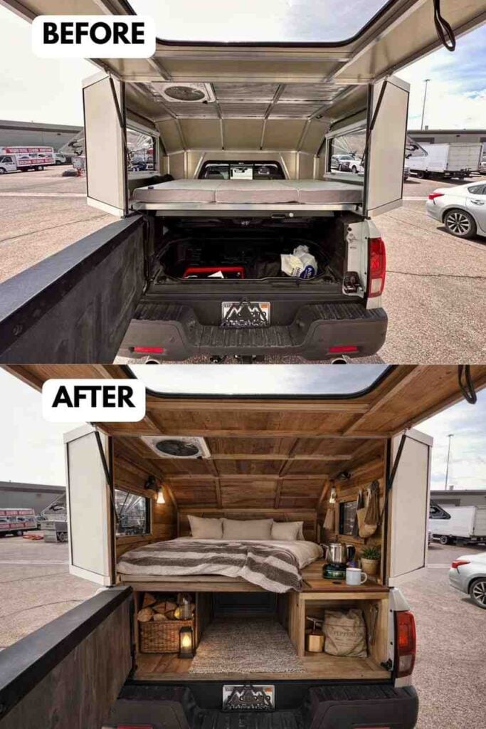 25 Small Camper Makeover Before and After Stunning Transformations That Maximize Every Inch smallhometours.com 4