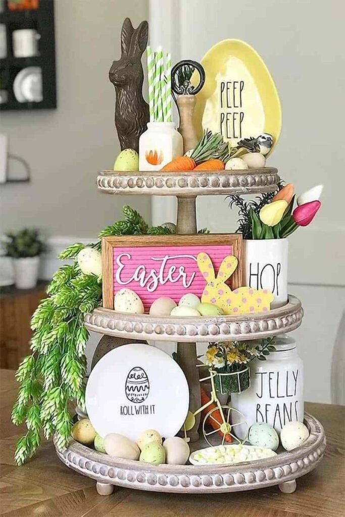 27 Tiered Tray Coffee Bar Ideas to Make Your Coffee Station Cozy Stylish smallhometours.com 16