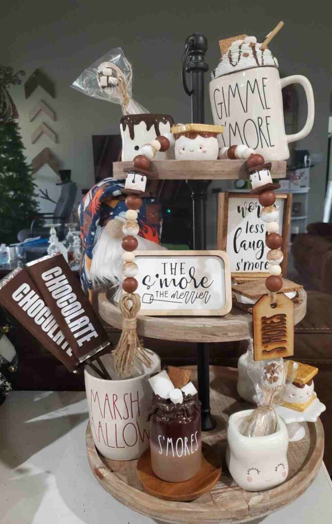 27 Tiered Tray Coffee Bar Ideas to Make Your Coffee Station Cozy Stylish smallhometours.com 22
