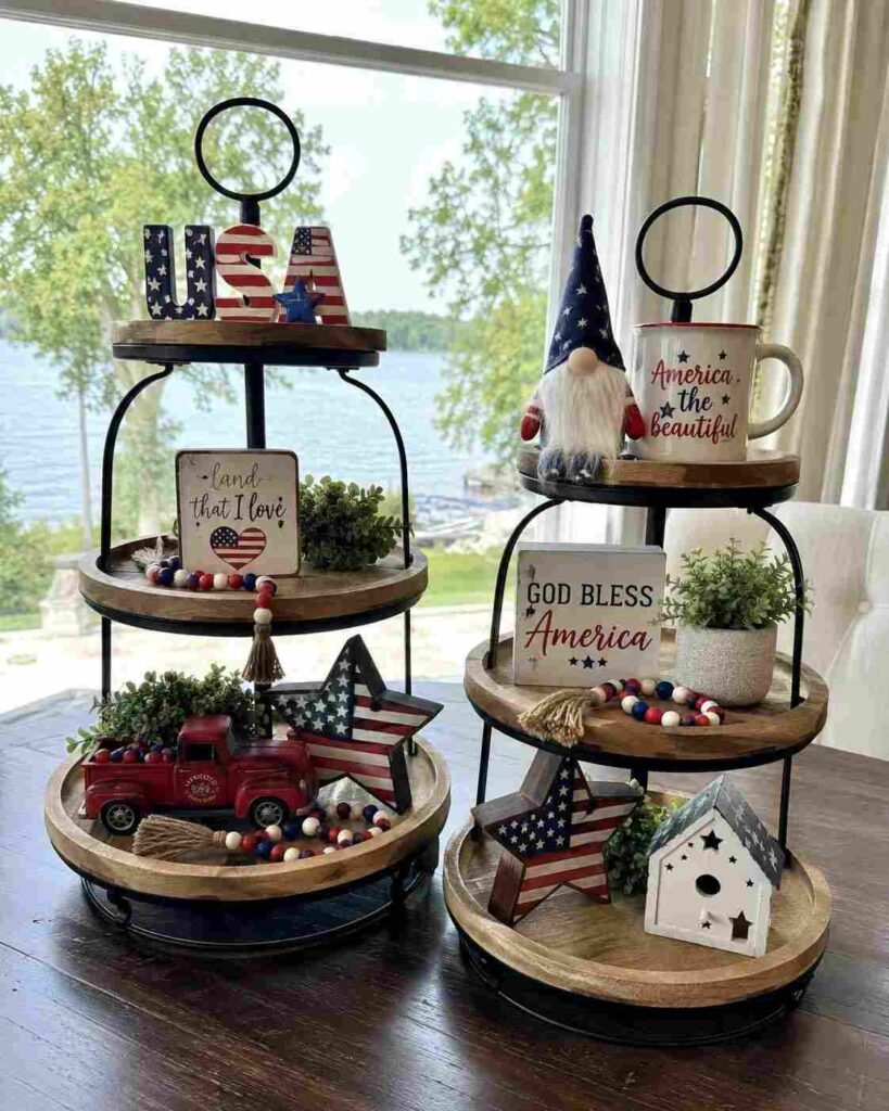 27 Tiered Tray Coffee Bar Ideas to Make Your Coffee Station Cozy Stylish smallhometours.com 25