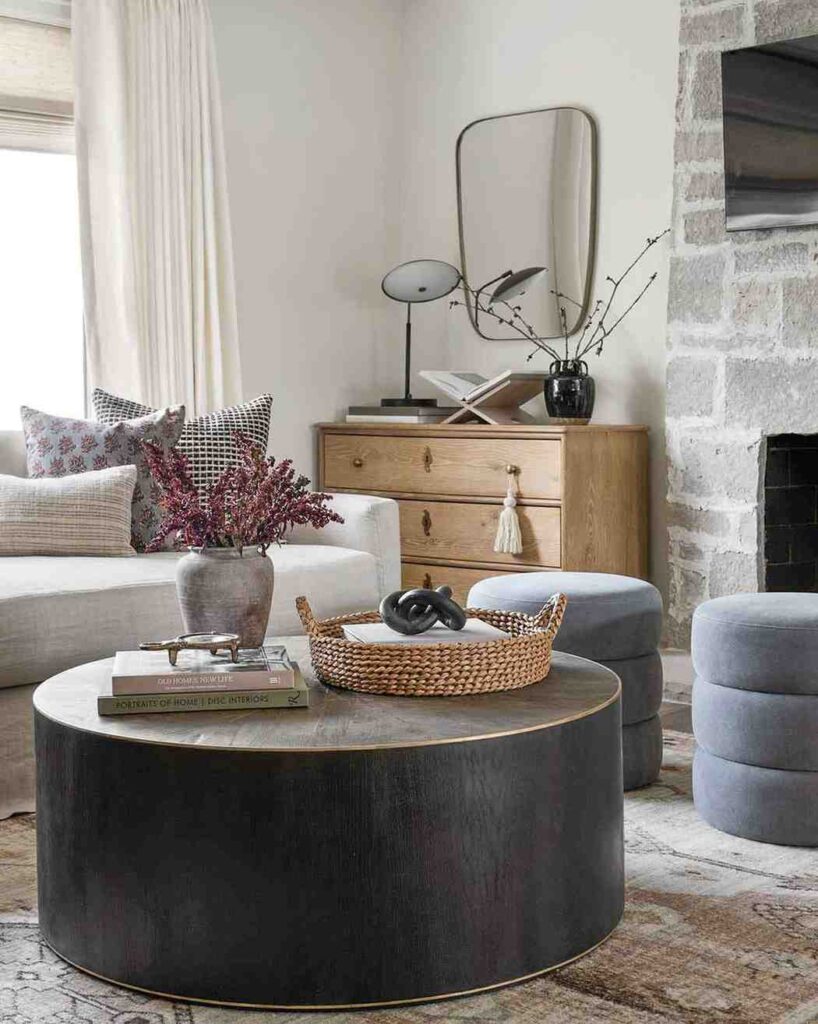 28 Coffee Table Centerpiece Ideas Youll Want to Copy This Weekend smallhometours.com 1
