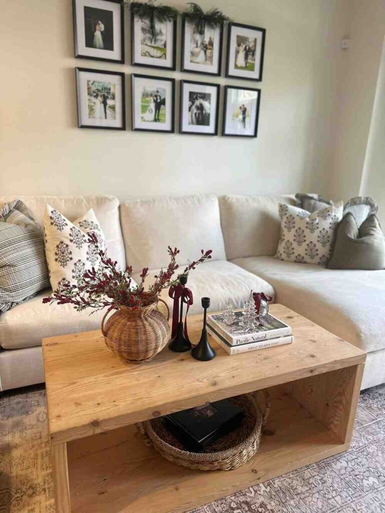 28 Coffee Table Centerpiece Ideas Youll Want to Copy This Weekend smallhometours.com 3