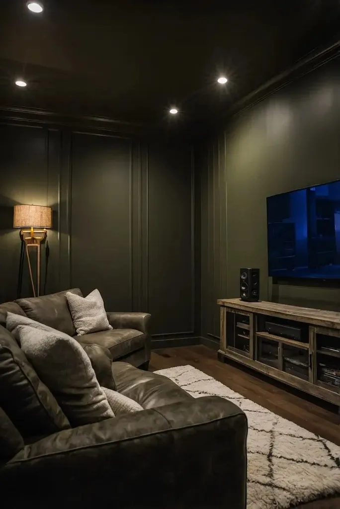 5 Best Paint Colors for a Cozy and Stylish Media Room smallhometours.com 8