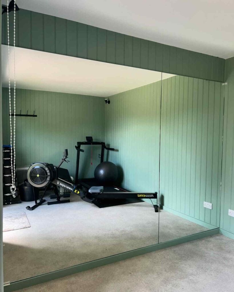 5 Best Paint Colors for a Stylish Home Gym smallhometours.com 6