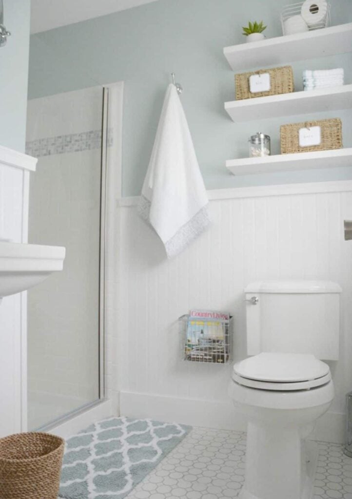 5 Best Sherwin Williams Paint Colors for Small Bathroom smallhometours.com 7