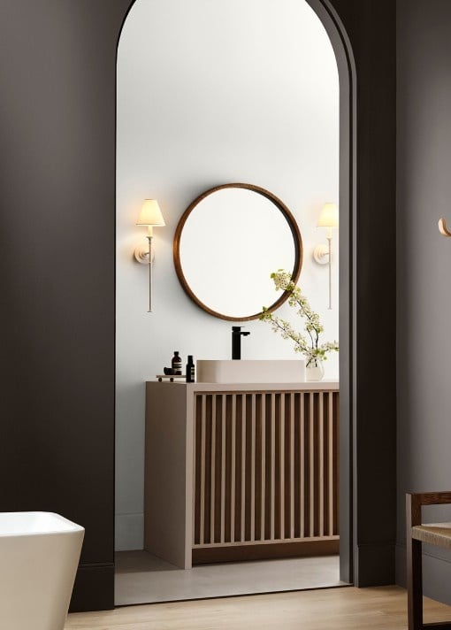 5 Best Sherwin Williams Paint Colors for Small Bathroom smallhometours.com 9