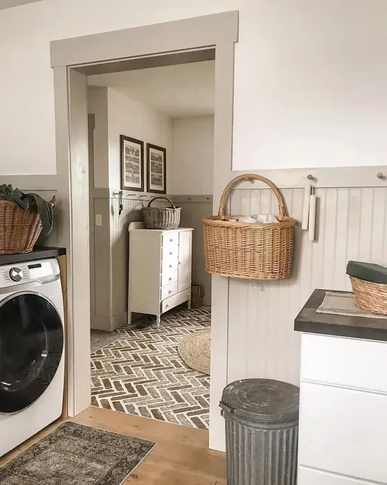 5 Best Sherwin Williams Paint Colors for a Stylish Laundry Room smallhometours.com 6