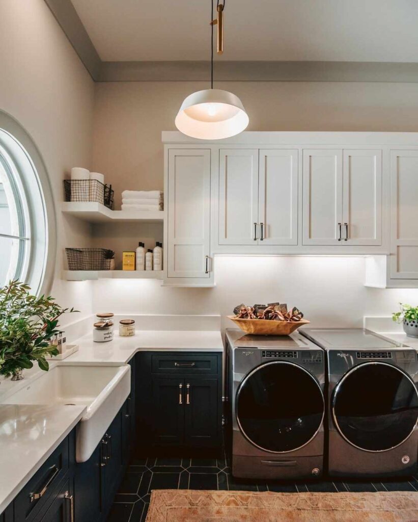5 Best Sherwin Williams Paint Colors for a Stylish Laundry Room smallhometours.com 8