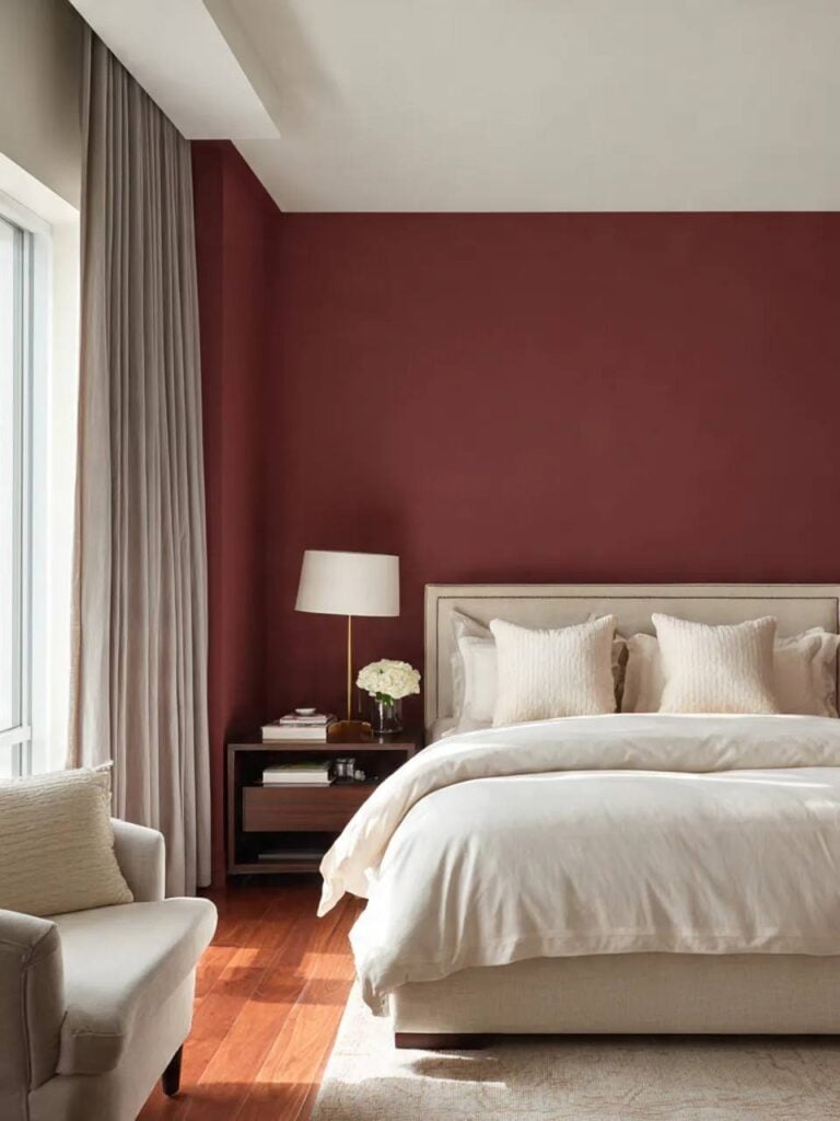 5 Romantic Bedroom Paint Color Ideas for a Cozy and Dreamy Space smallhometours.com 8