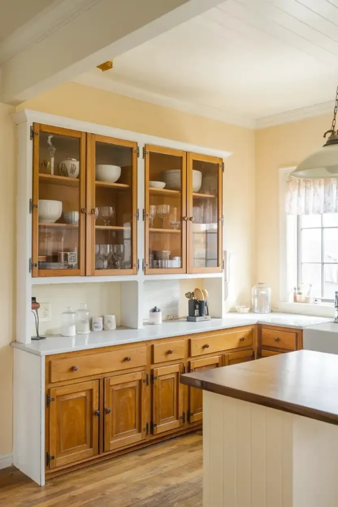 What Color to Paint Kitchen Walls With Honey Oak Cabinets 5 Beautiful Paint Colors That Work Perfectly smallhometours.com 1 1