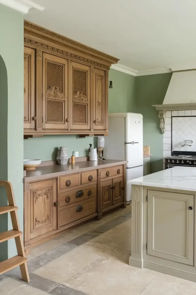 What Color to Paint Kitchen Walls With Honey Oak Cabinets 5 Beautiful Paint Colors That Work Perfectly smallhometours.com 2