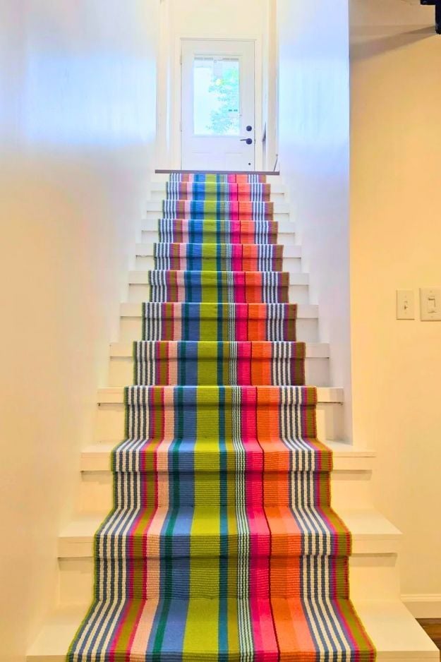 25 Basement Stair Remodel Ideas That Add Style and Function smallhometours.com 1
