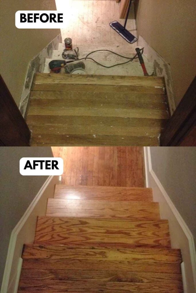 25 Basement Stair Remodel Ideas That Add Style and Function smallhometours.com 3
