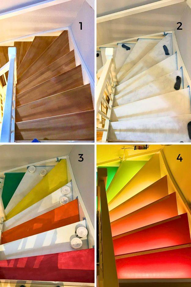 25 Basement Stair Remodel Ideas That Add Style and Function smallhometours.com 3