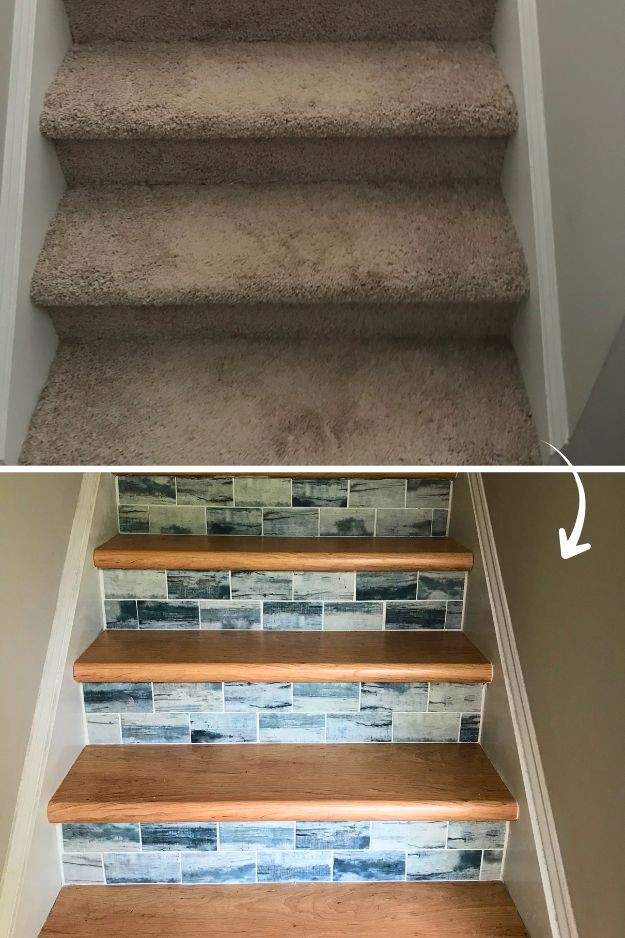 25 Basement Stair Remodel Ideas That Add Style and Function smallhometours.com 7
