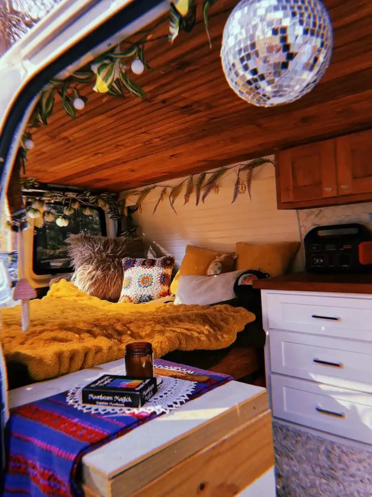25 Boho Hippie Camper Interior Ideas for the Ultimate Free Spirited Van Life smallhometours.com 1