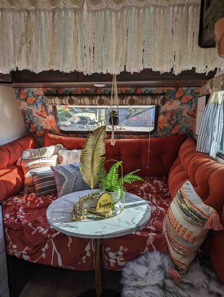 25 Boho Hippie Camper Interior Ideas for the Ultimate Free Spirited Van Life smallhometours.com 12