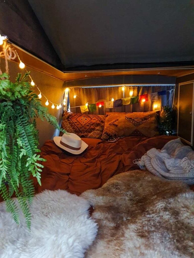25 Boho Hippie Camper Interior Ideas for the Ultimate Free Spirited Van Life smallhometours.com 3