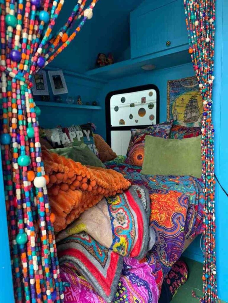 25 Boho Hippie Camper Interior Ideas for the Ultimate Free Spirited Van Life smallhometours.com 5
