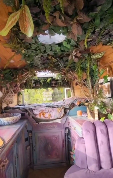 25 Boho Hippie Camper Interior Ideas for the Ultimate Free Spirited Van Life smallhometours.com 7