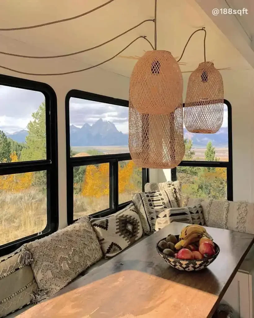 25 Boho Hippie Camper Interior Ideas for the Ultimate Free Spirited Van Life smallhometours.com 8