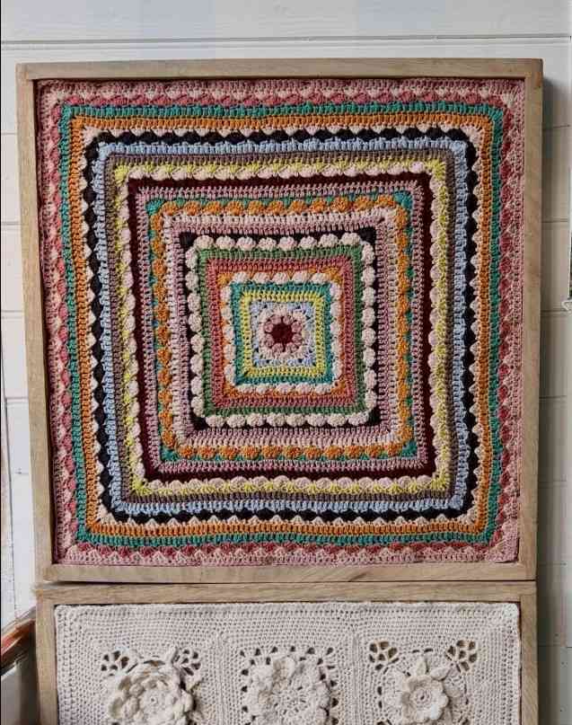 25 Crochet Wall Decor Ideas to Add Handmade Charm to Any Room smallhometours.com 1