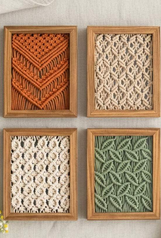 25 Crochet Wall Decor Ideas to Add Handmade Charm to Any Room smallhometours.com 2