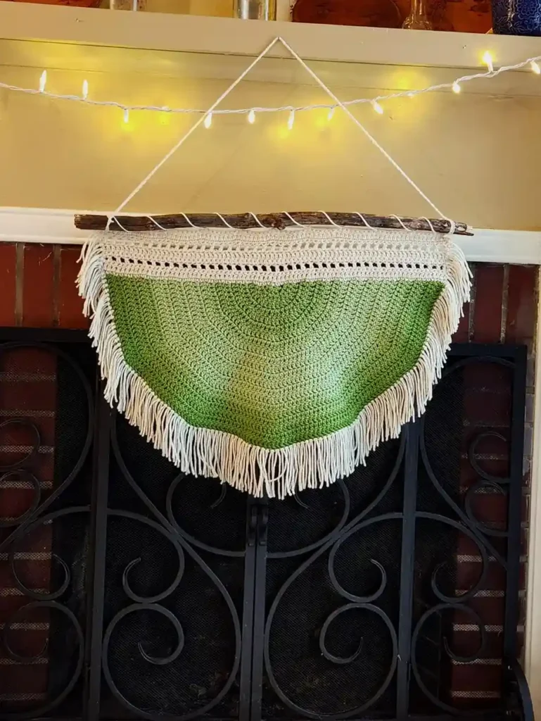 25 Crochet Wall Decor Ideas to Add Handmade Charm to Any Room smallhometours.com 20