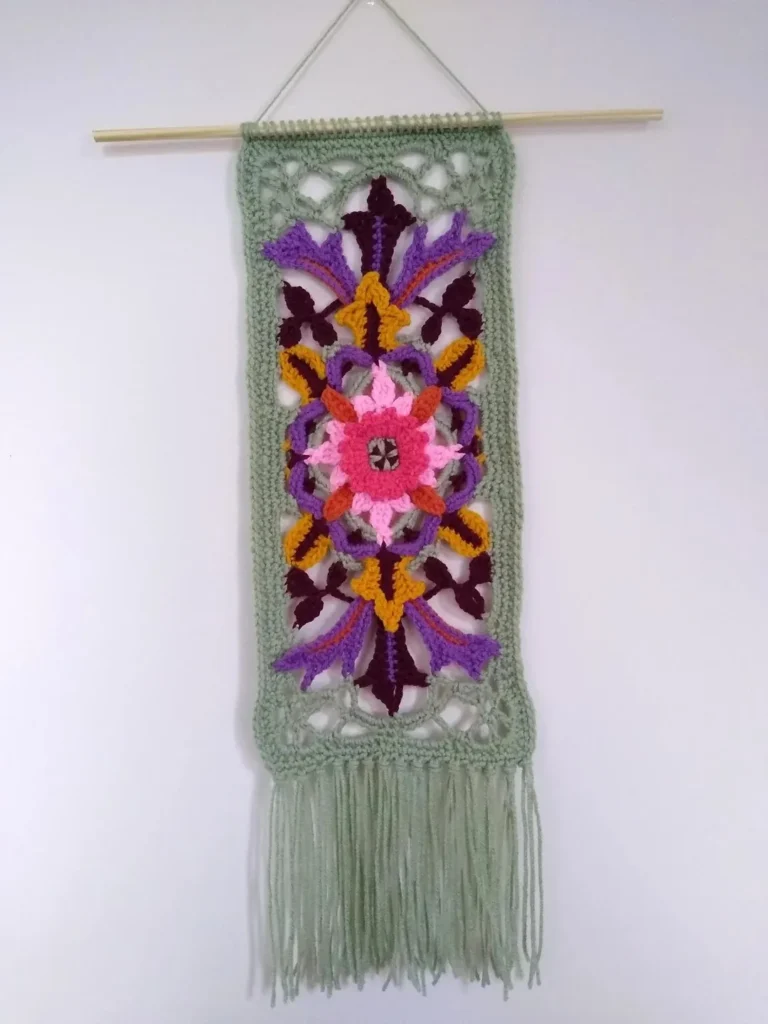 25 Crochet Wall Decor Ideas to Add Handmade Charm to Any Room smallhometours.com 25