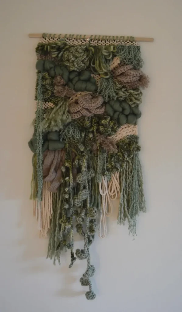 25 Crochet Wall Decor Ideas to Add Handmade Charm to Any Room smallhometours.com 26
