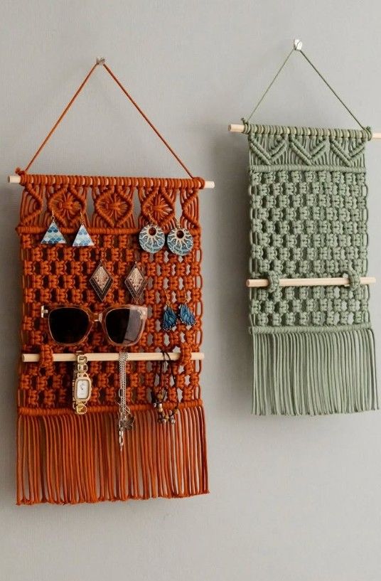 25 Crochet Wall Decor Ideas to Add Handmade Charm to Any Room smallhometours.com 3