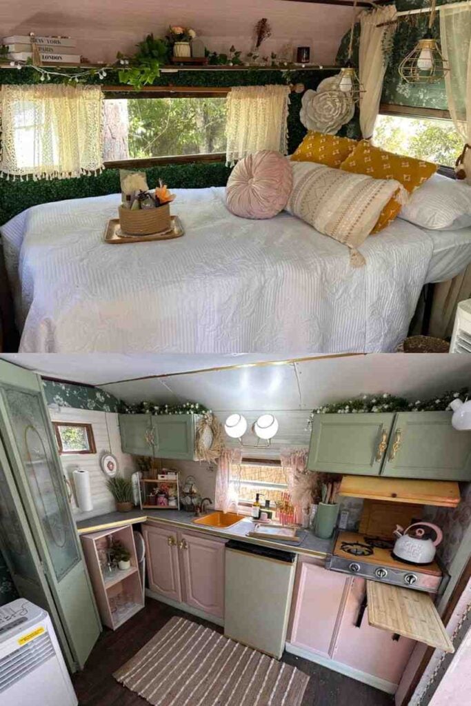 25 Small Camper Interior Ideas You Have to See Before Your Next Adventure smallhometours.com 2