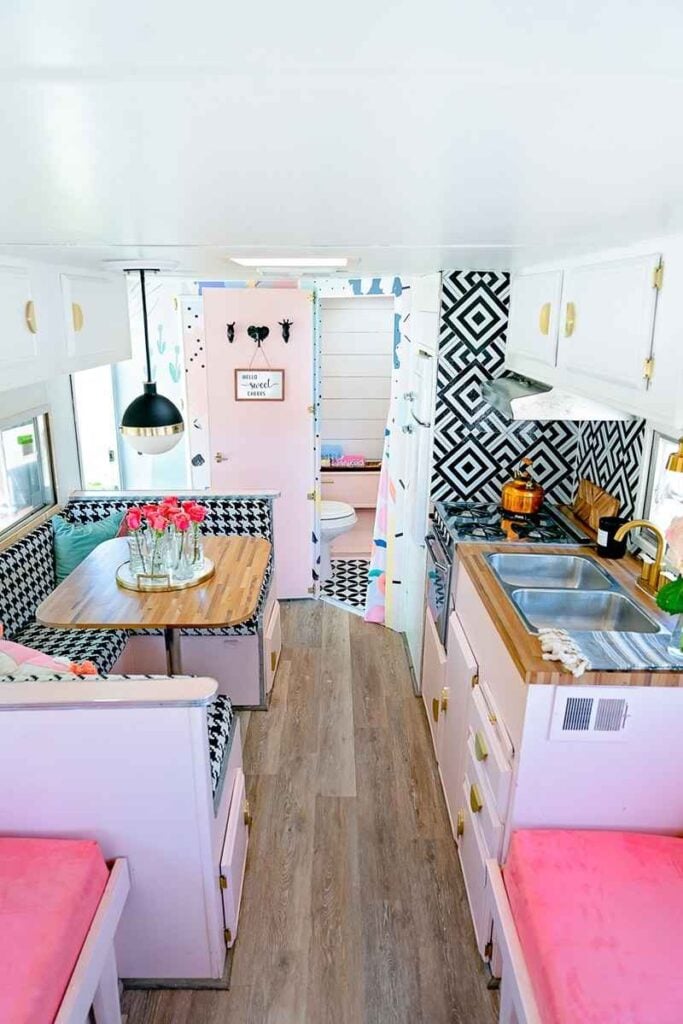 25 Small Camper Interior Ideas You Have to See Before Your Next Adventure smallhometours.com 3