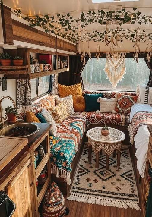 25 Small Camper Interior Ideas You Have to See Before Your Next Adventure smallhometours.com 6
