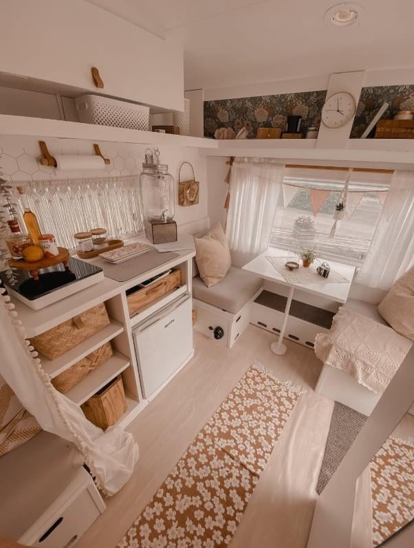 25 Small Camper Interior Ideas You Have to See Before Your Next Adventure smallhometours.com 7