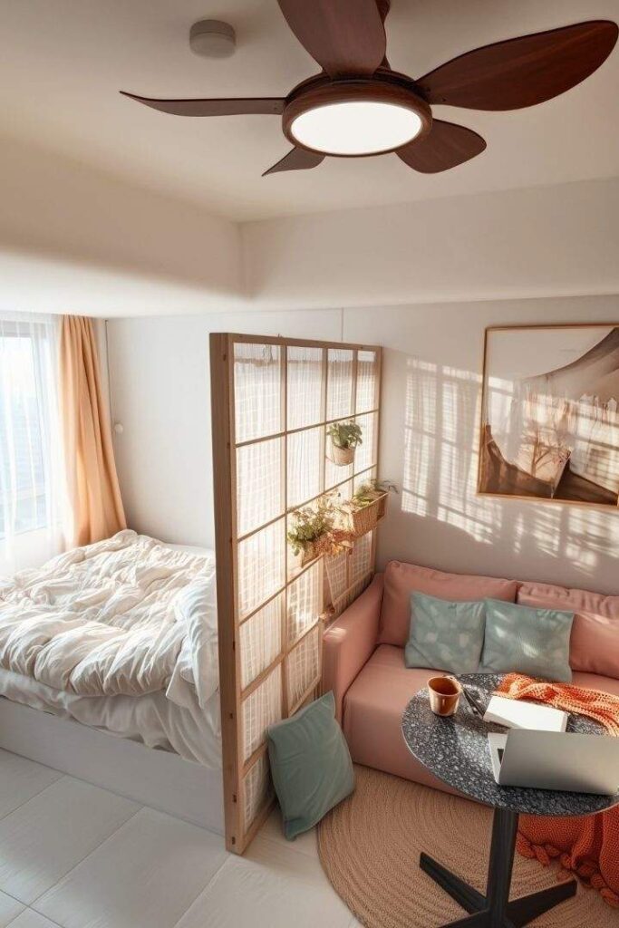 25 Studio Apartment Decorating Ideas for a Cozy and Stylish Home smallhometours.com 4