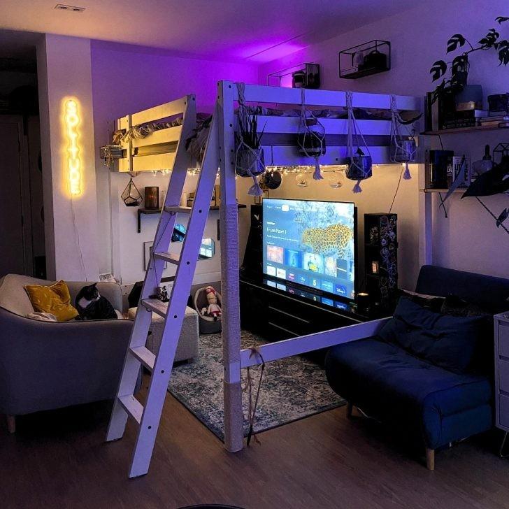 25 Studio Apartment Decorating Ideas for a Cozy and Stylish Home smallhometours.com 9
